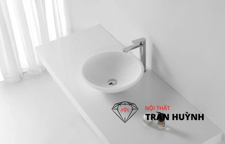 Lavabo đá nhân tạo Solid Surface - Lựa chọn cho không gian sống hoàn hảo