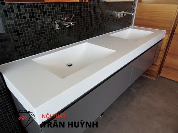 Lavabo đá nhân tạo Solid Surface - Lựa chọn cho không gian sống hoàn hảo